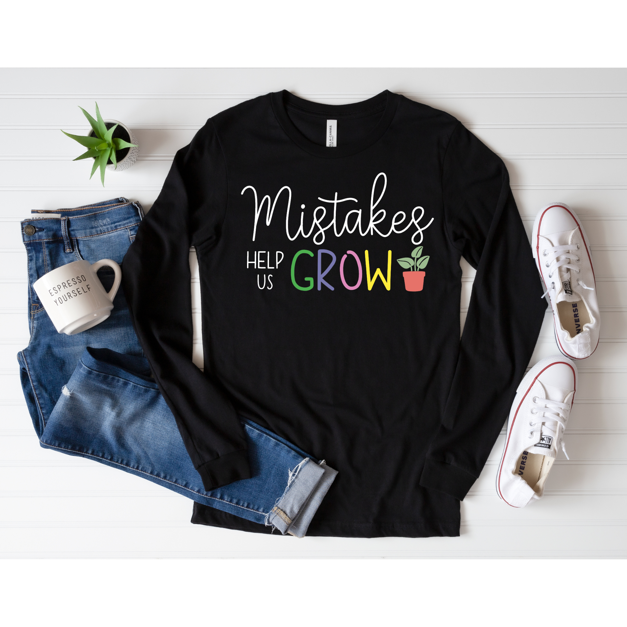 Mistakes Help Us Grow Shirt