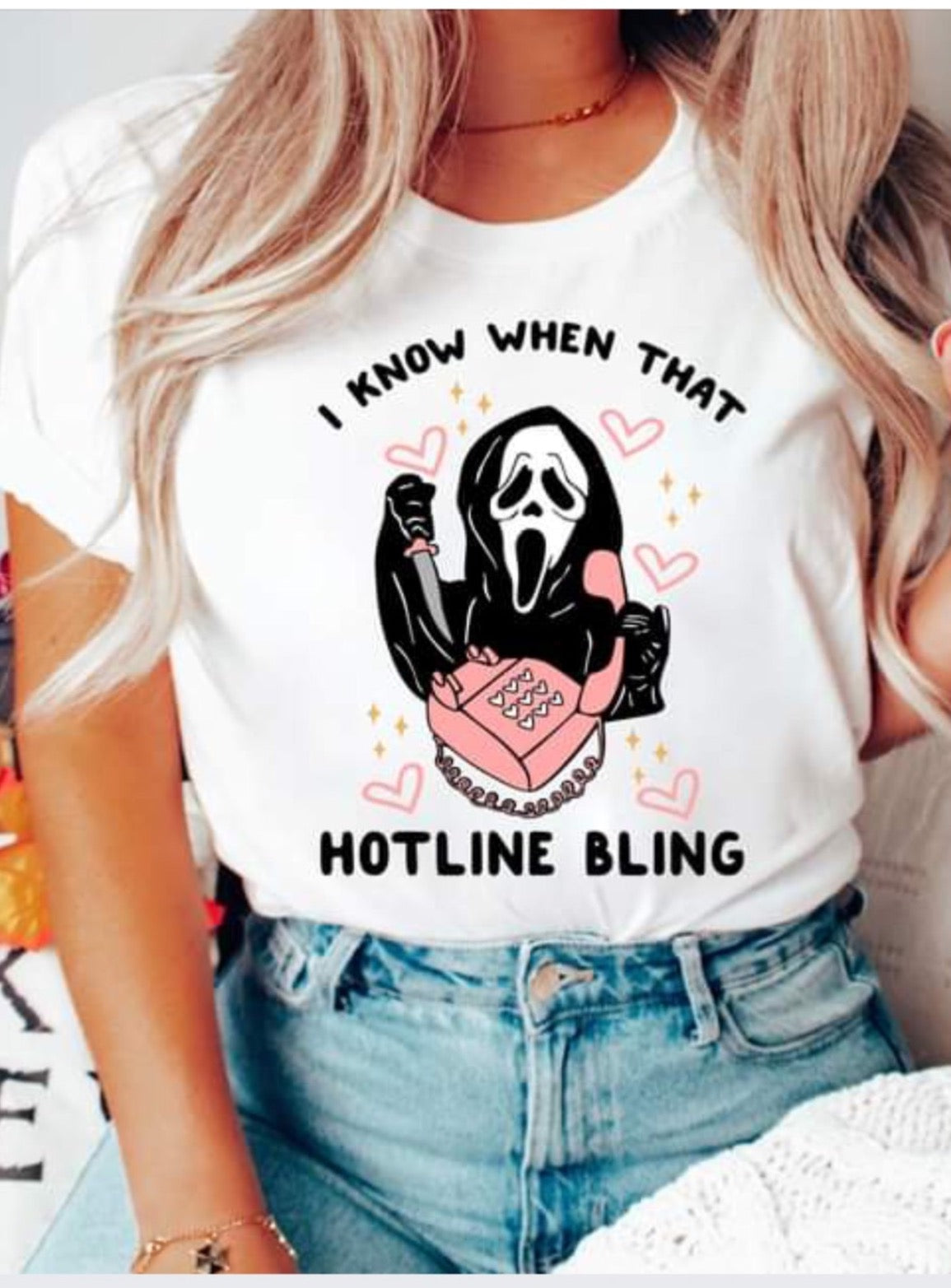 I Know When That Hotline Bling Horror Movie Halloween Shirt