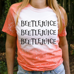 Beetlejuice Bleached Shirt