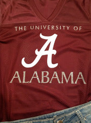 University of Alabama Inspired Glitter Top