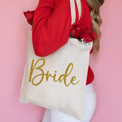 Customizable Wedding Tote Bags