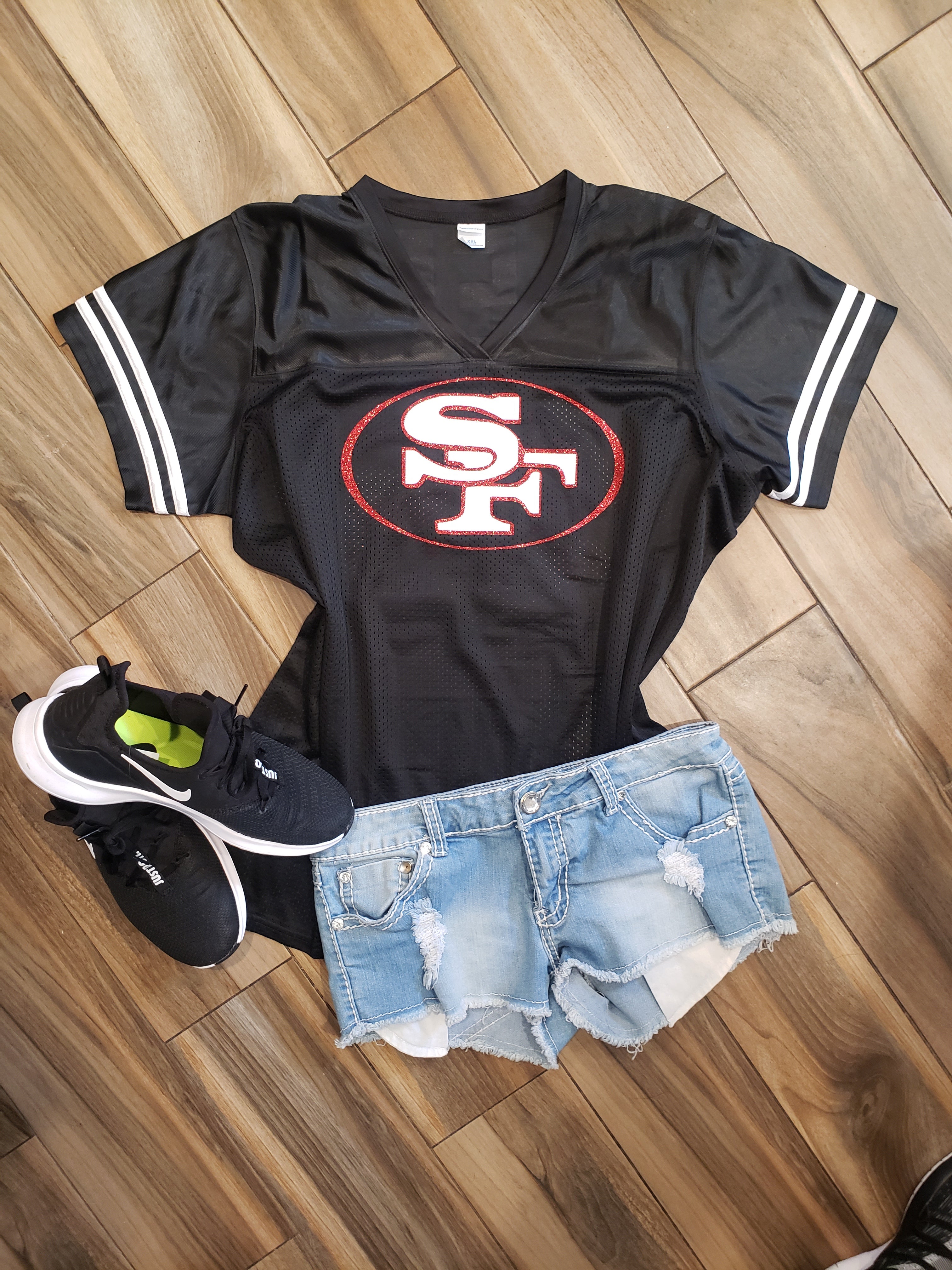 san francisco 49ers shirts for women