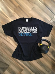Dumbbells Deadlifts and Diapers