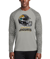 Jaguars Dripping Helmet Long Sleeve Performance Fishing Shirt