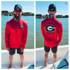 Georgia Bulldogs Performance Fishing Shirt