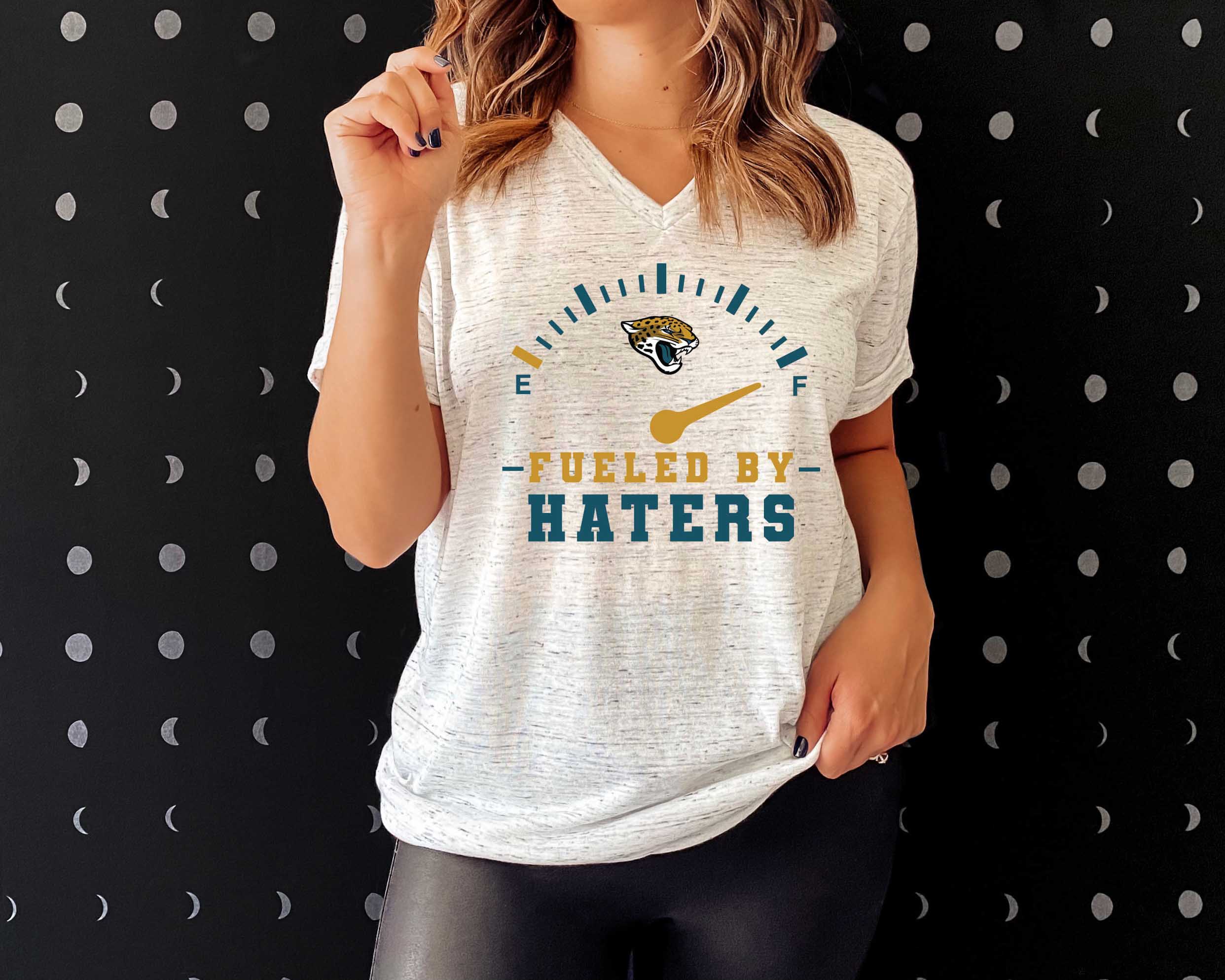 Marbled Grey Jaguars Fueled by Haters Shirt