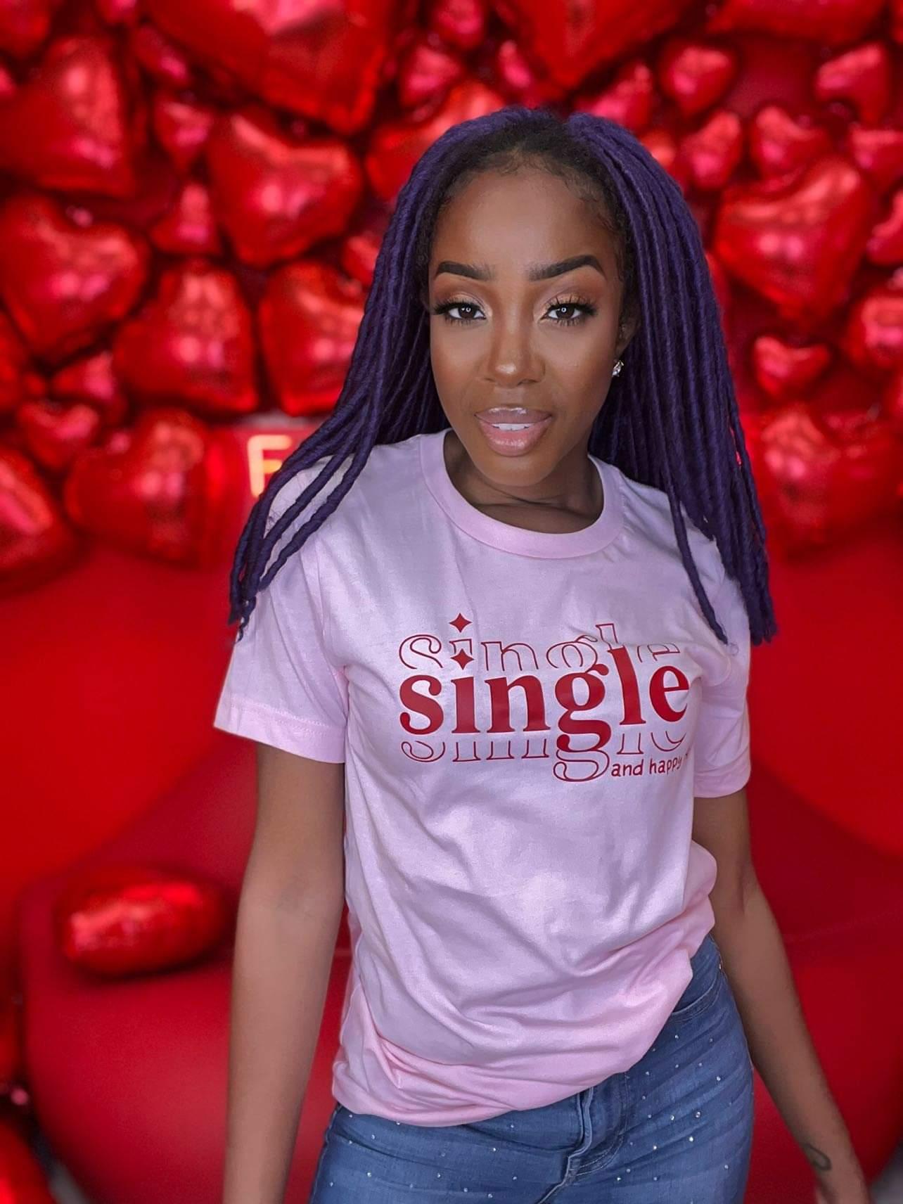 Single And Happy AF Shirt