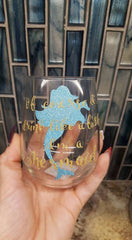 Of Course I Drink Like A Fish I'm A Mermaid Wine Glass