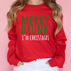 Merry Drunk I'm Christmas Shirt
