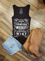 Smooth as Tennessee Whiskey Sweet as Strawberry Wine Shirt