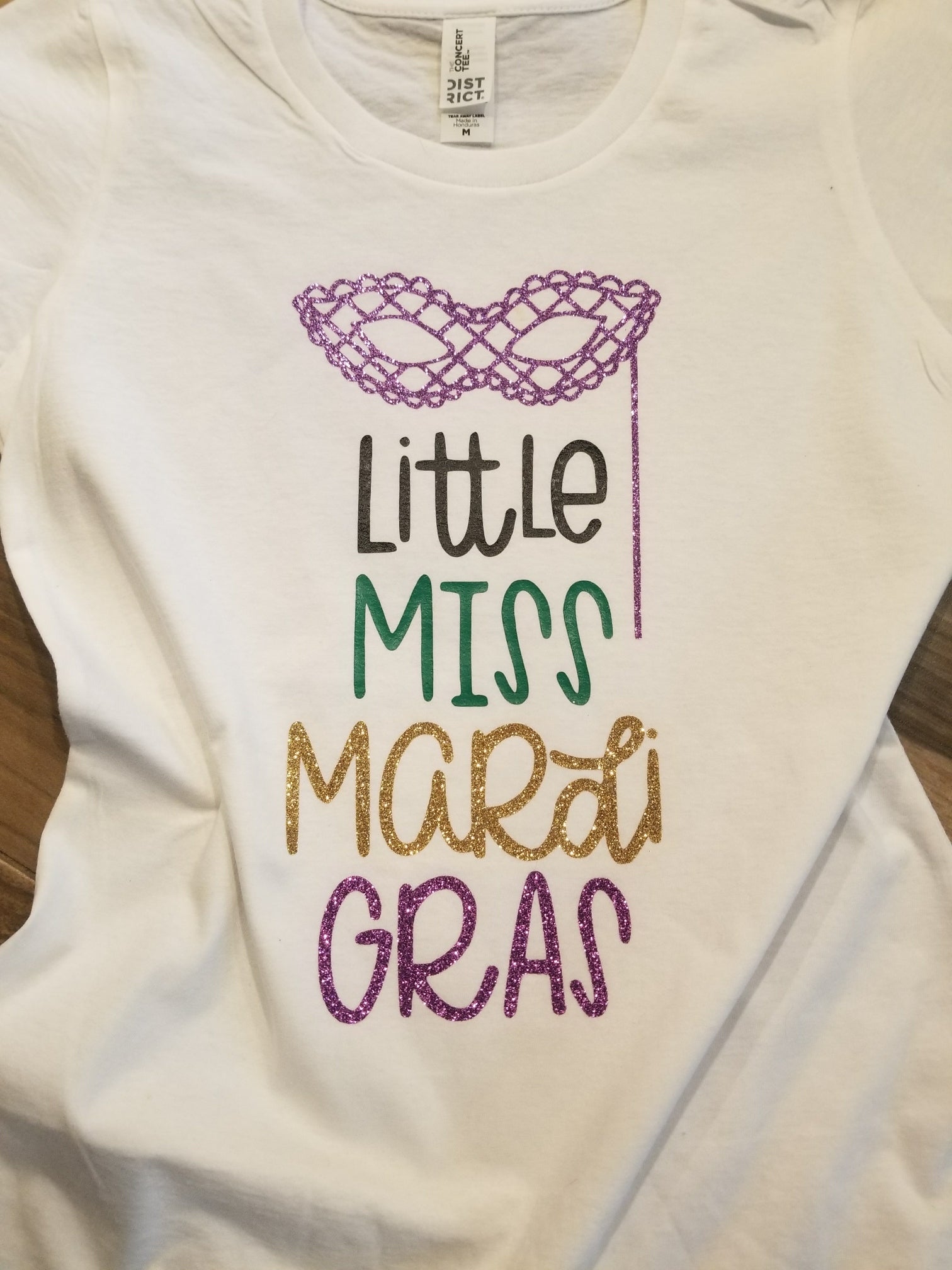Little Miss Mardi Gras Shirt