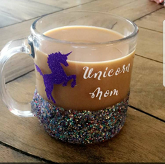 Unicorn Coffee Glitter Mug
