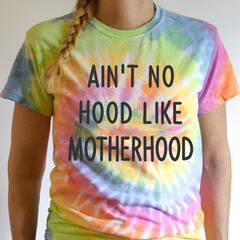 Funny Tie Dye Motherhood Shirt