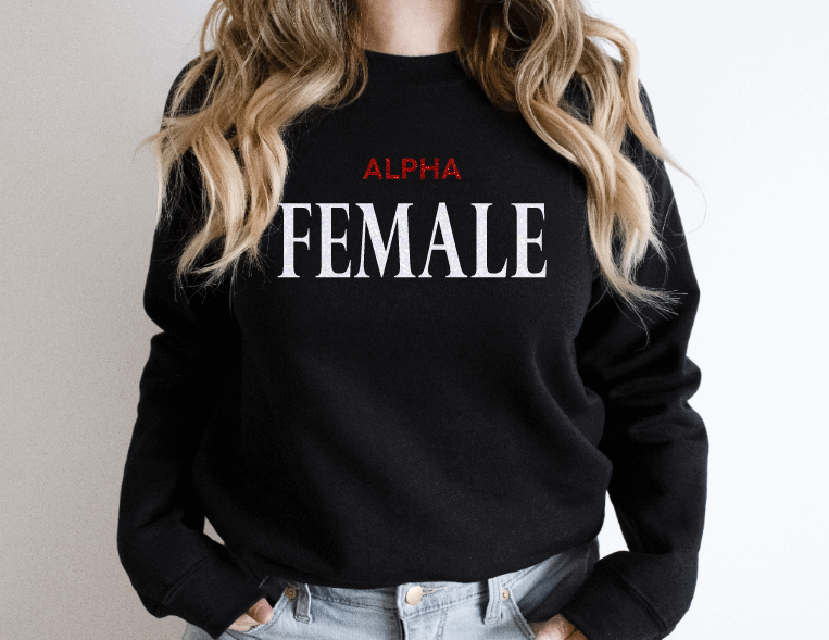 Alpha Female Glitter Shirt