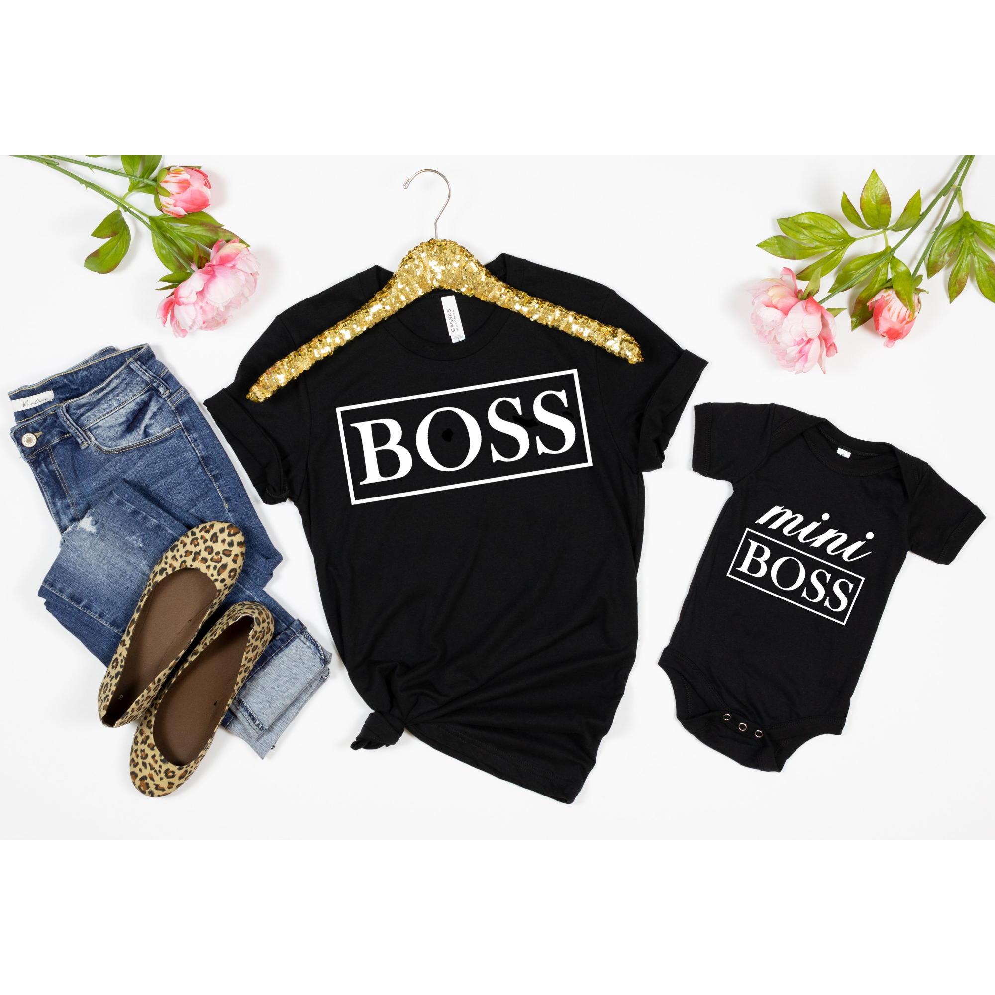 Boss and Mini Boss Shirt Set