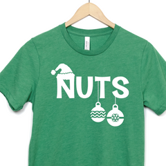 Chest and Nuts Matching Christmas Tee Set