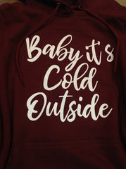 Baby It's Cold Outside Glitter Shirt