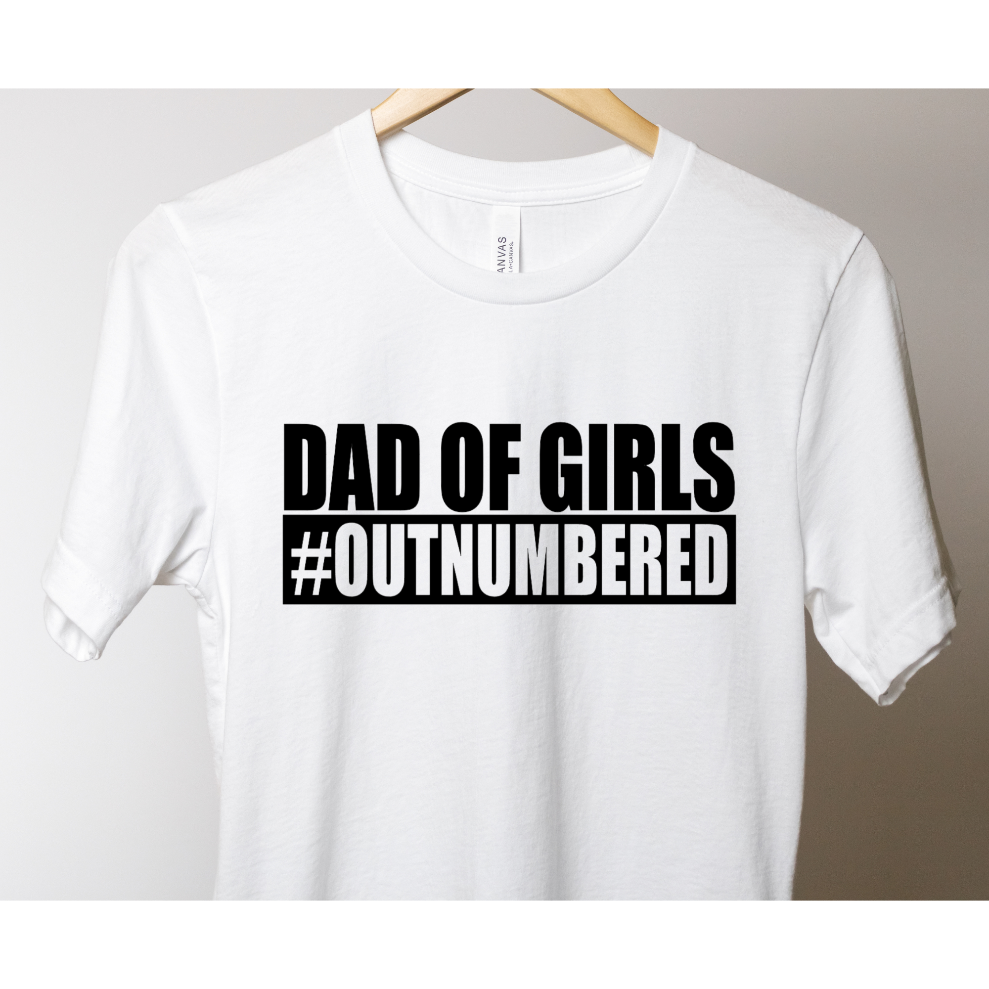 Dad outnumbered t hot sale shirt