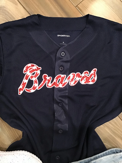 Braves jersey with stars sales