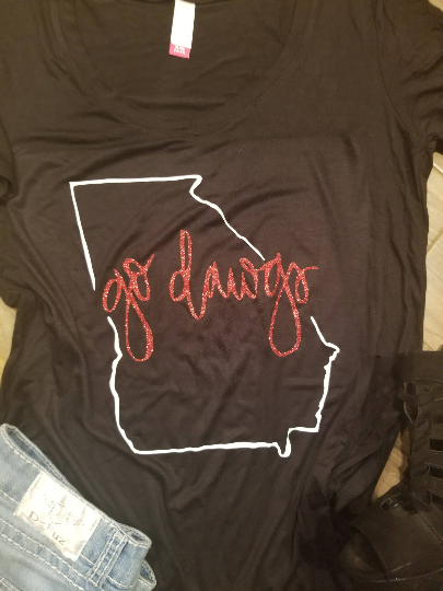 Georgia Bulldogs Go Dawgs Shirt