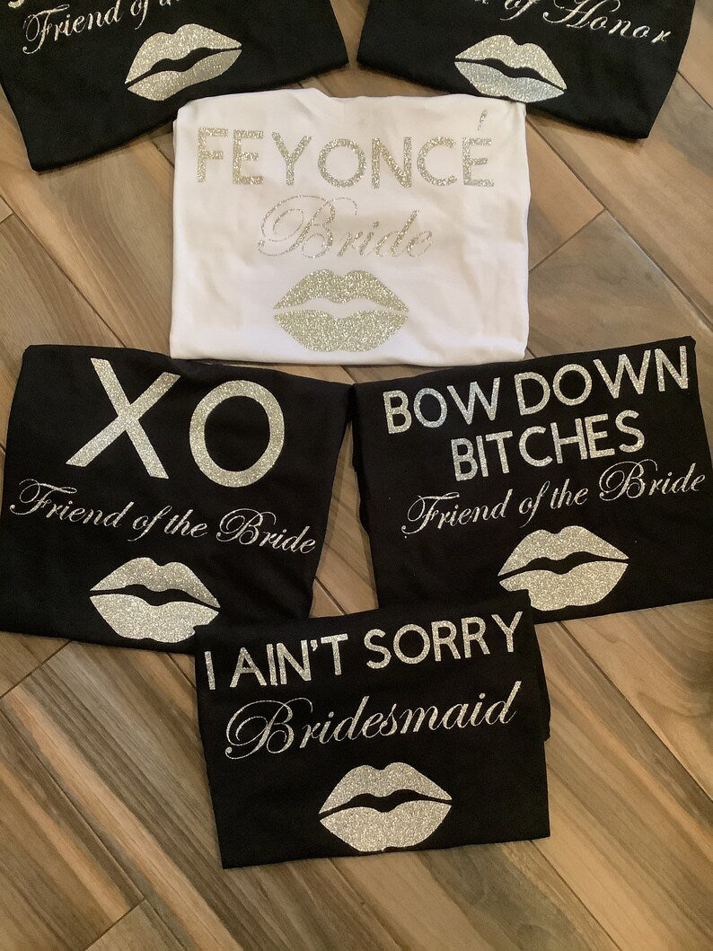 Beyonce Bachelorette Party Shirts