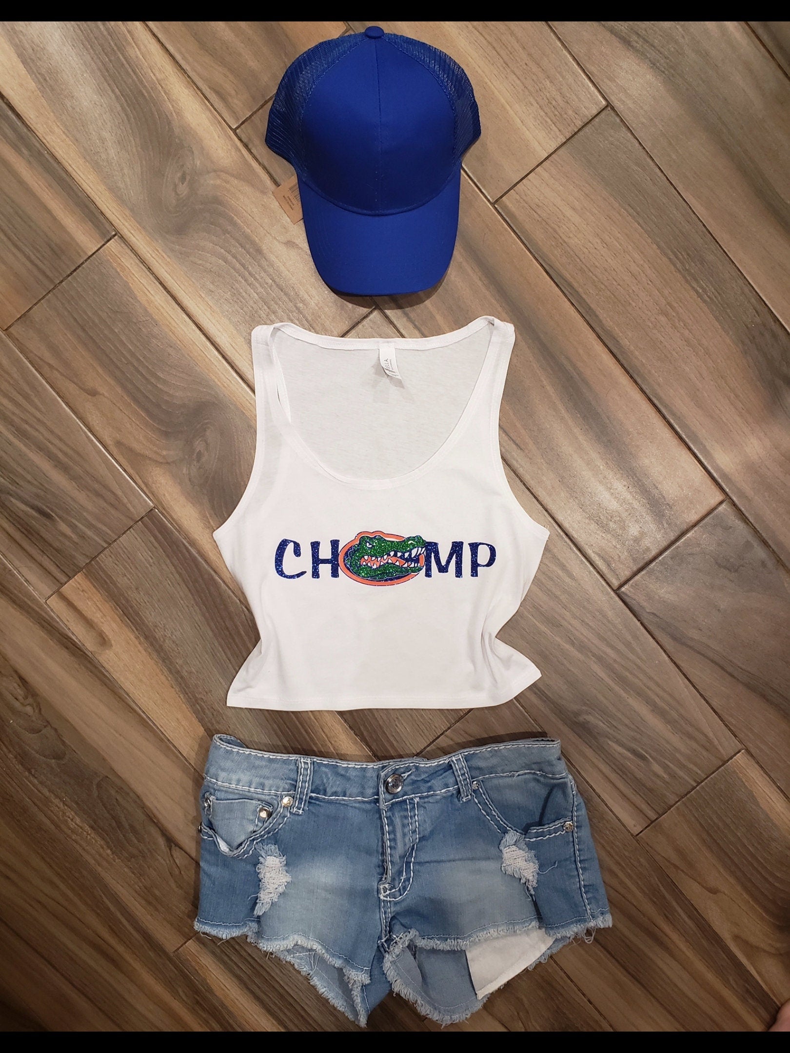 Florida Gators Chomp Glitter Shirt