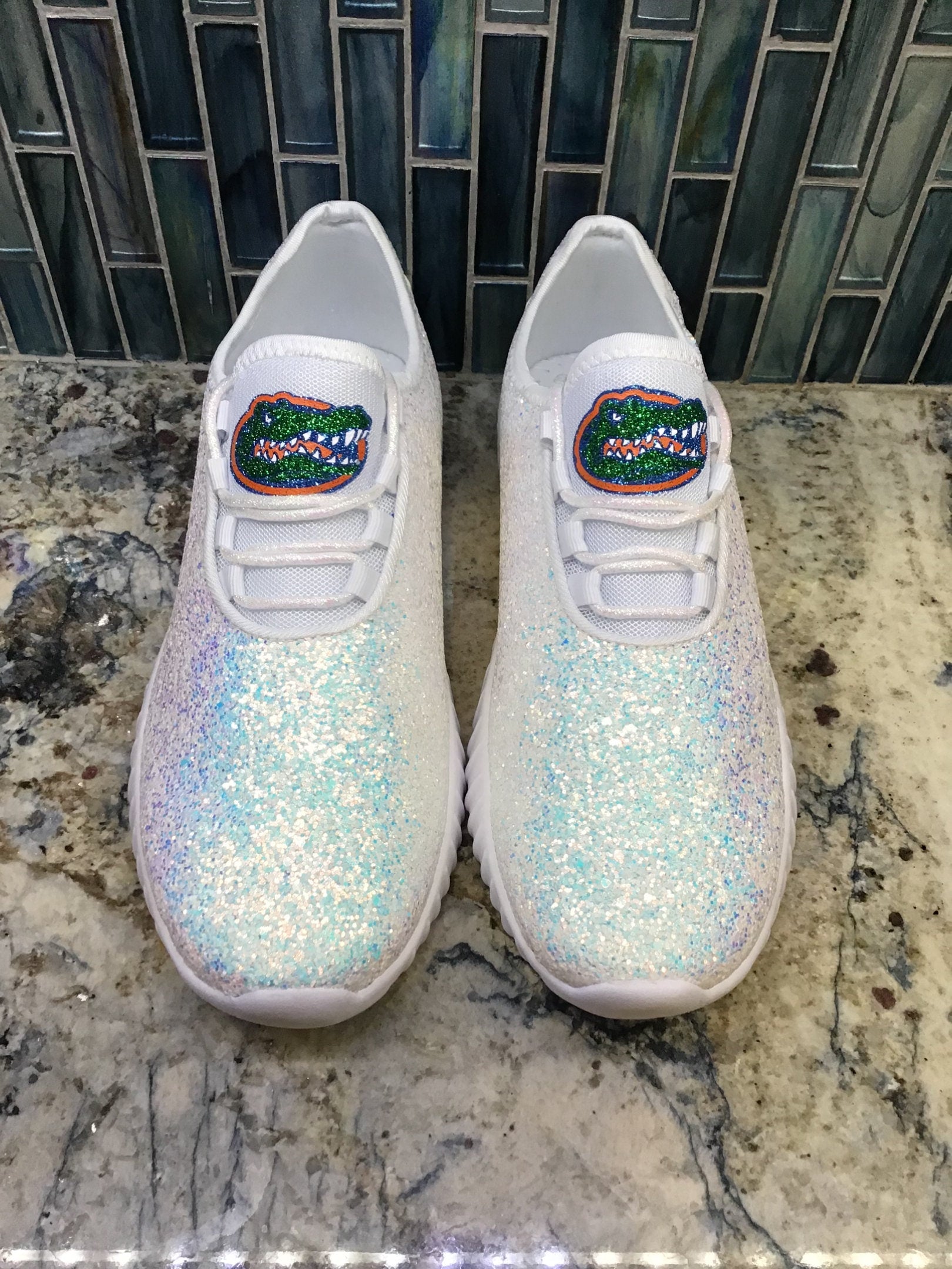 Florida Gator Glitter Sneakers