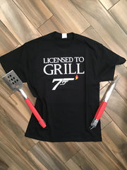 Licensed to Grill Dad Shirt