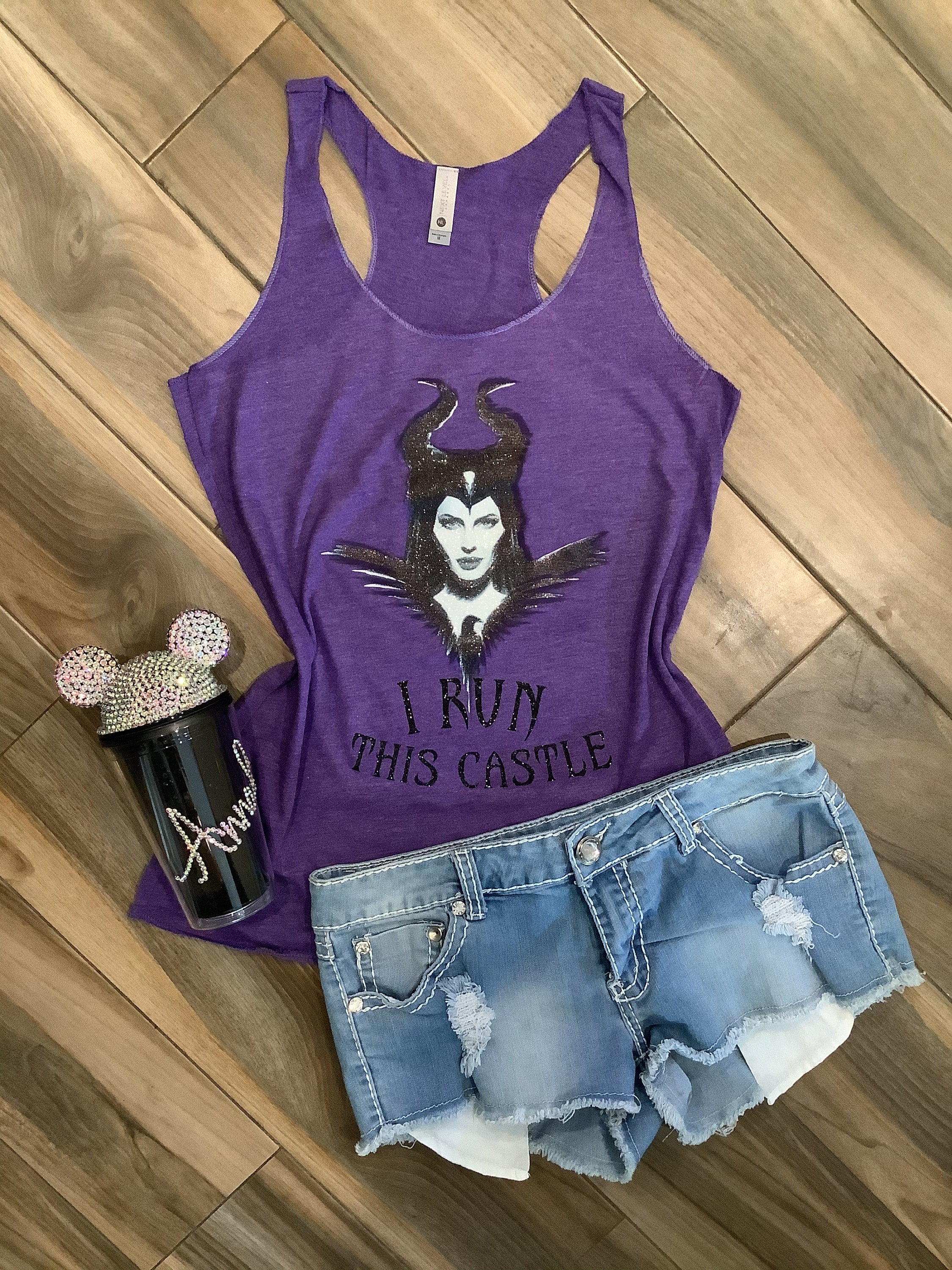 Maleficent I Run This Castle Shirt