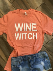 Wine Witch Halloween Shirt