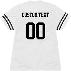 Custom Name & Number on Football Jersey, Tank or Tee