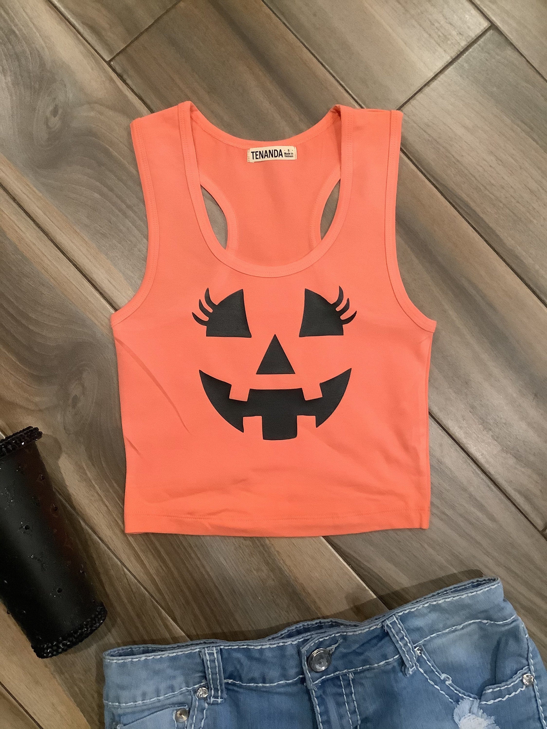 Halloween Pumpkin Top