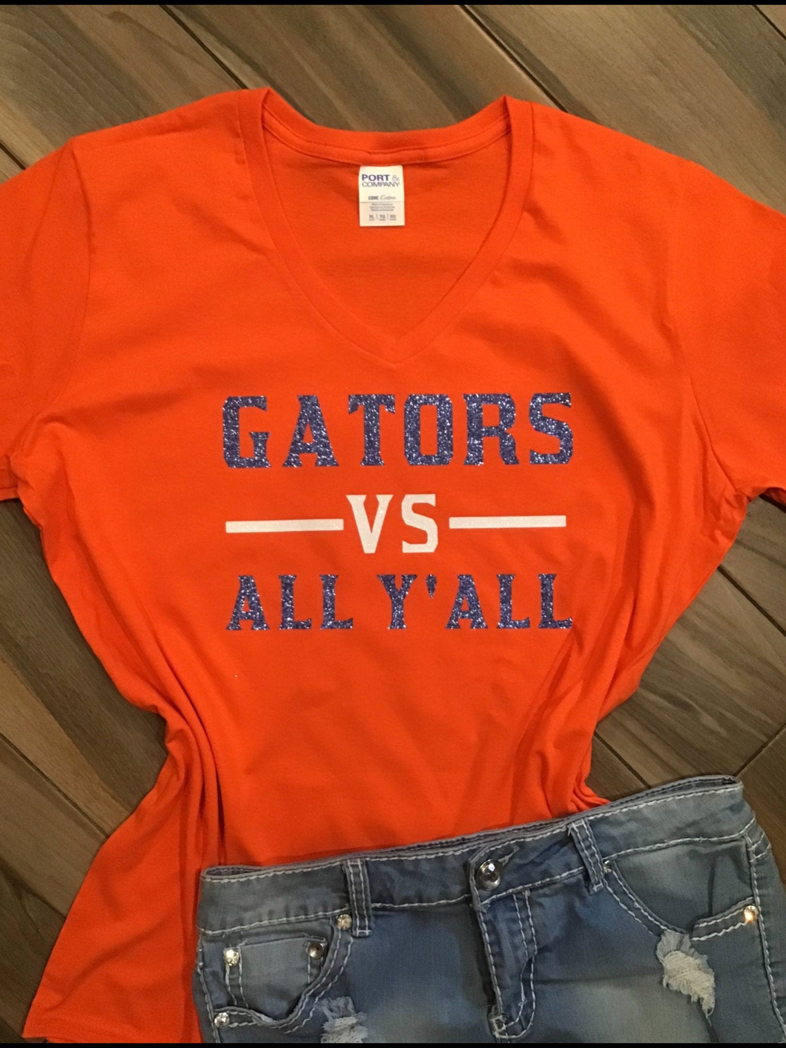 Florida Gators vs All Y’all Glitter Shirt