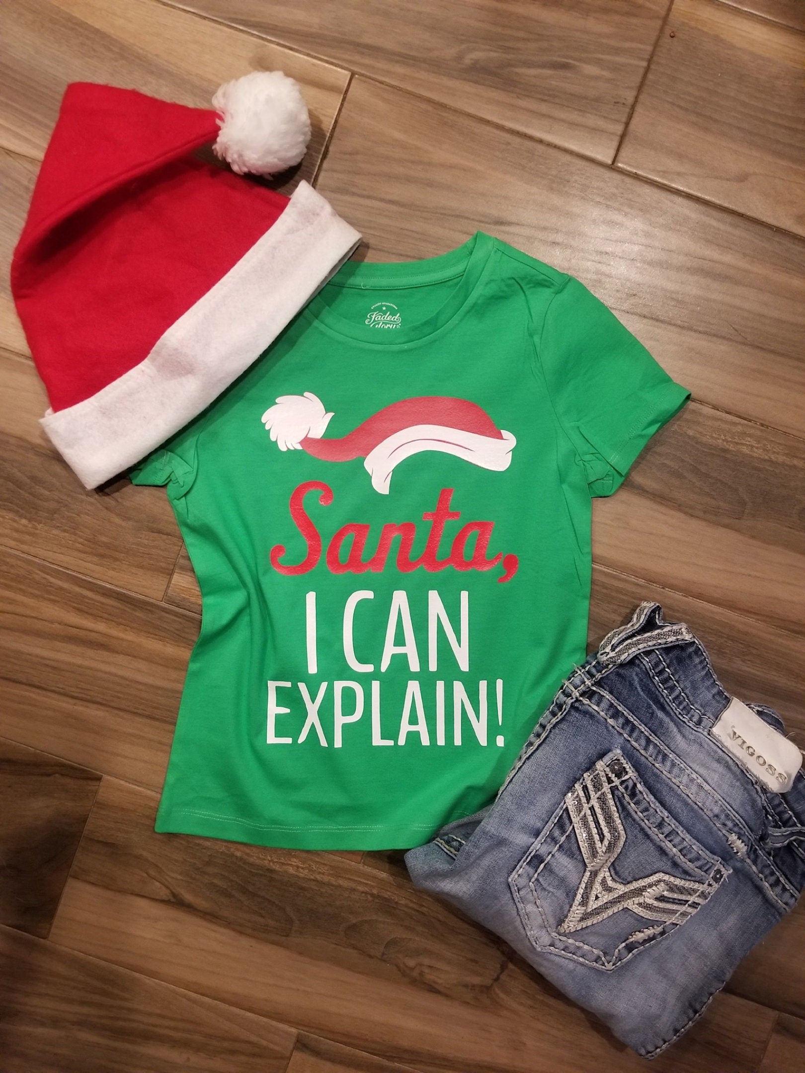 Santa I Can Explain Christmas Shirt