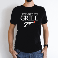 Licensed to Grill Dad Shirt
