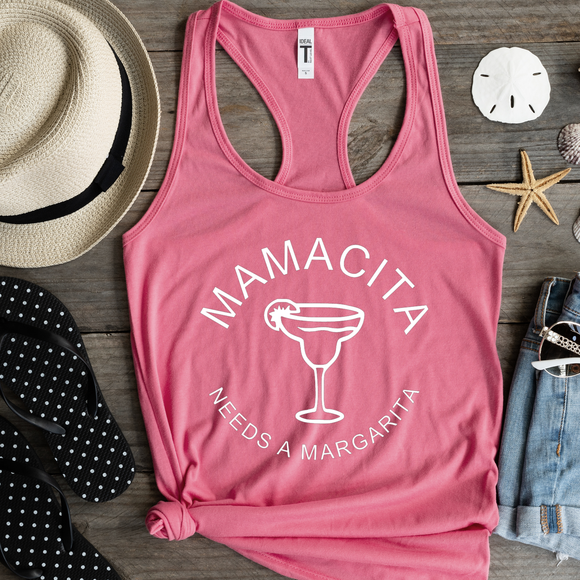 Mamacita Needs a Margarita Shirt - Pink