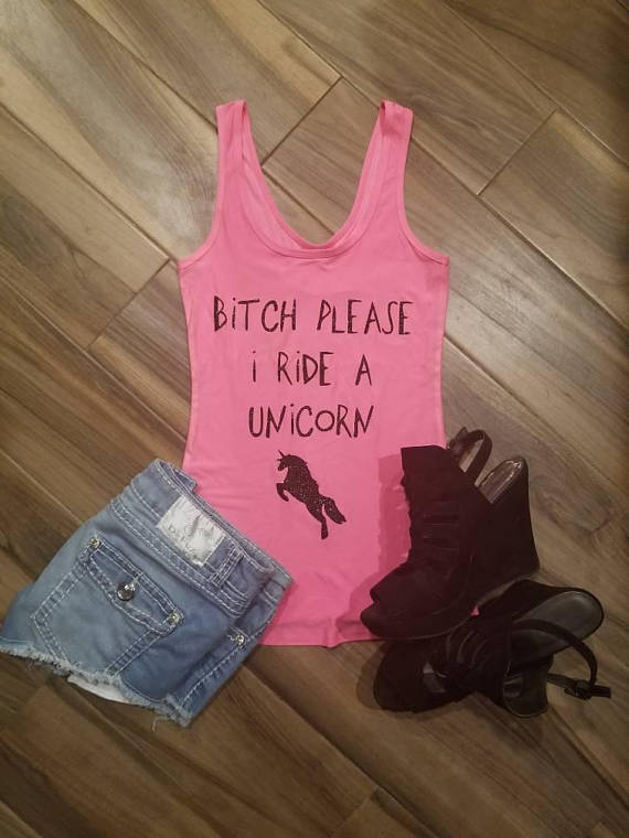 Bitch Please I Ride a Unicorn Shirt