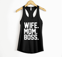 Customizable Wife Mom Boss Shirt